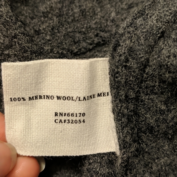 ✨50% OFF✨ Anthropologie grey 100% merino wool dress - Picture 8 of 9